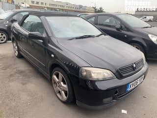 Location: Belvedere - 2006 VAUXHALL ASTRA BERTONE EXCLUSIVE Convertible REG: KV06YOY, Keys: No, MOT Expiry date: 09/11/2024, 1796 Petrol, 5 Speed Manual Petrol, Former Keepers: 4