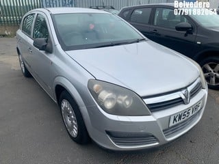 Location: Belvedere - 2006 VAUXHALL ASTRA LIFE 5 Door Hatchback REG: KW55VRF, Keys: No, MOT Expiry date: 10/08/2024, 1364 Petrol, 5 Speed Manual Petrol, Former Keepers: 5