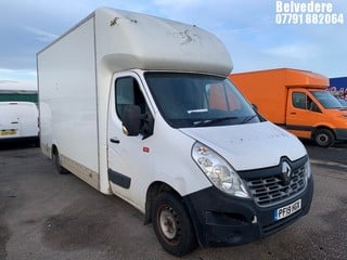 Location: Belvedere - 2019 RENAULT TRUCKS MASTER 35 MWB Luton Van REG: PF19HGX, Keys: No, MOT Expiry date: 14/06/2024, 2299 Diesel, 6 Speed Manual Diesel, Former Keepers: 3