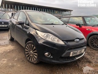 Location: Edinburgh - 2010 FORD FIESTA TITANIUM 90 TDCI 5 Door Hatchback REG: BN10UEL, Keys: No, MOT Expiry date: 24/10/2024, 1560 Diesel, 5 Speed Manual Diesel, Former Keepers: 4