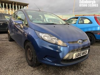 Location: Edinburgh - 2010 FORD FIESTA EDGE 60 3 Door Hatchback REG: SD10WKB, Keys: No, MOT Expiry date: 03/10/2024, 1242 Petrol, 5 Speed Manual Petrol, Former Keepers: 3