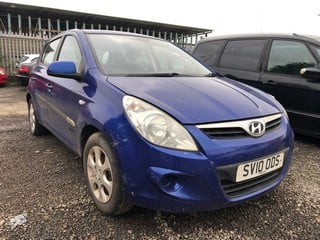 Location: Edinburgh - 2010 HYUNDAI I20 COMFORT 5 Door Hatchback REG: SV10ODS, Keys: No, MOT Expiry date: 01/09/2024, 1248 Petrol, 5 Speed Manual Petrol, Former Keepers: 4