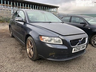 Location: Edinburgh - 2008 VOLVO S40 SE D 4 Door Saloon REG: AD58XMH, Keys: No, MOT Expiry date: 04/08/2023, 1560 Diesel, 5 Speed Manual Diesel, Former Keepers: 6