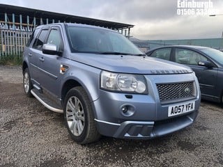 Location: Edinburgh - 2007 LAND ROVER FREELANDER HSE TD4 A Estate REG: AO57YFA, Keys: No, MOT Expiry date: 04/09/2024, 2179 Diesel, 6 Speed Auto Diesel, Former Keepers: 7