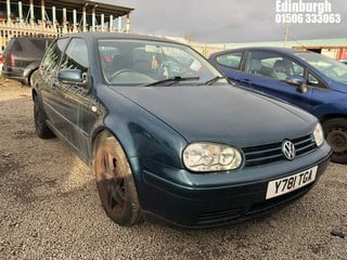 Location: Edinburgh - 2001 VOLKSWAGEN GOLF GTI (115 BHP) 3 Door Hatchback REG: Y781TGA, Keys: No, MOT Expiry date: 28/11/2024, 1984 Petrol, 5 Speed Manual Petrol, Former Keepers: 5