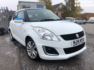 Location: Nottingham - 2014 SUZUKI SWIFT SZ2 5 Door Hatchback REG: NJ14NYX, Keys: No, MOT Expiry date: 25/04/2019, 1242 Petrol, 5 Speed Manual Petrol, Former Keepers: 3