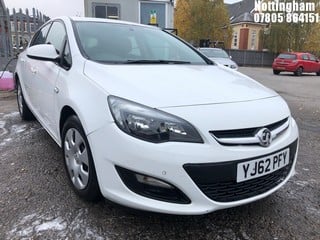 Location: Nottingham - 2013 VAUXHALL ASTRA ES CDTI 5 Door Hatchback REG: YJ62PFY, Keys: No, MOT Expiry date: 09/06/2024, 1248 Diesel, 5 Speed Manual Diesel, Former Keepers: 2