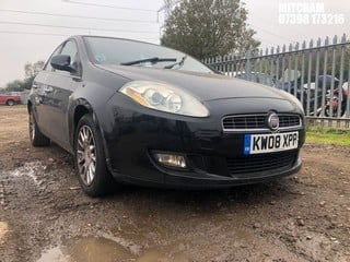 Location: MITCHAM - 2008 FIAT BRAVO DYNAMIC 90 	 5 DOOR HATCHBACK REG: KW08XPP, 1368cc PETROL, 6 SPEED MANUAL PETROL, Former Keepers: 11, Keys: No, MOT: Expiry date09/01/2025