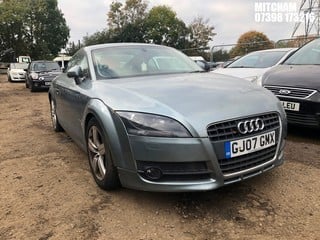 Location: Mitcham - 2007 AUDI TT FSI Coupe REG: GJ07GMX, Keys: No, MOT Expiry date: 22/05/2024, 1984 Petrol, 6 Speed Manual Petrol, Former Keepers: 5