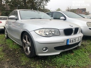 Location: Mitcham - 2005 BMW 120D SPORT 5 Door Hatchback REG: RA05JEJ, Keys: No, MOT Expiry date: 31/10/2024, 1995 Diesel, 6 Speed Manual Diesel, Former Keepers: 3