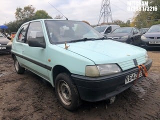 Location: Mitcham - 1993 PEUGEOT 106 XND GRADUATE 3 Door Hatchback REG: K642EEW, Keys: No, MOT Expiry date: 19/03/2024, 1360 Diesel, 5 Speed Manual Diesel, Former Keepers: 6