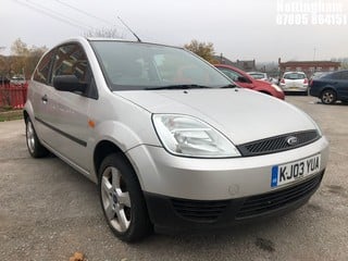 Location: Nottingham - 2003 FORD FIESTA LX 3 Door Hatchback REG: KJ03YUA, Keys: No, MOT Expiry date: 24/12/2024, 1299 Petrol, 5 Speed Manual Petrol, Former Keepers: 9