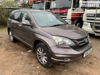 Location: Peterborough - 2010 HONDA CR-V EX I-DTEC AUTO Estate REG: VO60XRX, Keys: No, MOT Expiry date: 13/11/2023, 2199 Diesel, 5 Speed Auto Diesel, Former Keepers: 2