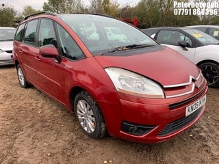 Location: Peterborough - 2009 CITROEN C4 GRAND PICASSO VTR+ HDI MPV REG: KN09NXM, Keys: No, MOT Expiry date: 10/07/2024, 1560 Diesel, 6 Speed Auto Diesel, Former Keepers: 4