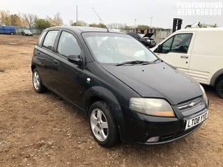 Location: Peterborough - 2008 CHEVROLET KALOS SX 5 Door Hatchback REG: LT08YYO, Keys: No, MOT Expiry date: 10/09/2024, 1399 Petrol, 5 Speed Manual Petrol, Former Keepers: 6