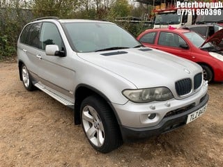 Location: Peterborough - 2005 BMW X5 SPORT D AUTO Estate REG: TLZ8439, Keys: No, MOT Expiry date: 24/04/2025, 2993 Diesel, 6 Speed Auto Diesel, Former Keepers: 3