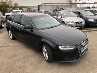 Location: BRENTWOOD - 2013 AUDI A4 SE TECHNIK TDI CVT ESTATE REG: LT13MKL, 1968cc DIESEL, VARIABLE 1 SPEED AUTO DIESEL, Former Keepers: 3, Keys: No, MOT: Expiry date31/01/2025