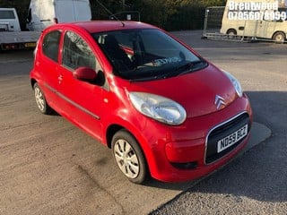 Location: BRENTWOOD - 2009 CITROEN C1 VTR 5 DOOR HATCHBACK REG: ND59BCZ, 998cc PETROL, 5 SPEED MANUAL PETROL, Former Keepers: 5, Keys: No, MOT: Expiry date04/04/2025