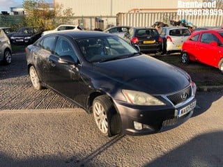 Location: Brentwood - 2010 LEXUS IS 220D SE-I 4 Door Saloon REG: MA10FOJ, Keys: No, MOT Expiry date: 23/03/2023, 2231 Diesel, 6 Speed Manual Diesel, Former Keepers: 4