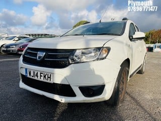 Location: Plymouth - 2014 DACIA  LOGAN MCV LAUREATE TCE Estate REG: WJ14FKH, Keys: No, MOT Expiry date: 13/03/2024, 898 Petrol, 5 Speed Manual Petrol, Former Keepers: 2