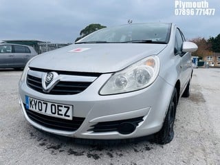 Location: Plymouth - 2007 VAUXHALL CORSA CLUB A/C CDTI 5 Door Hatchback REG: KY07OEZ, Keys: No, MOT Expiry date: 14/08/2024, 1248 Diesel, 5 Speed Manual Diesel, Former Keepers: 4