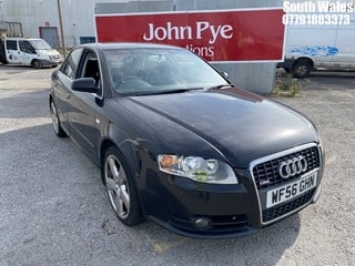 Location: South Wales - 2006 AUDI A4 S LINE TDI 140 4 Door Saloon REG: WF56GHN, Keys: No, MOT Expiry date: 02/10/2024, 1968 Diesel, 6 Speed Manual Diesel, Former Keepers: 8