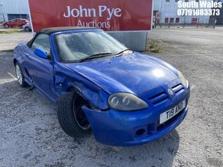 Location: South Wales - 2002 MG TF Sports REG: T19AMD, Keys: No, MOT Expiry date: 14/07/2018, 1796 Petrol, 5 Speed Manual Petrol, Former Keepers: 5