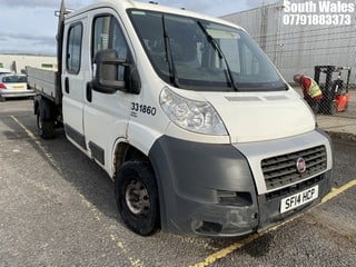 Location: South Wales - 2014 FIAT DUCATO 35 MULTIJET LWB Tipper REG: SF14HCP, Keys: Yes, MOT Expiry date: 14/05/2024, 2287 Diesel, 6 Speed Manual Diesel, Former Keepers: 2