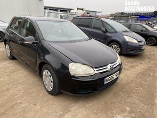 NOTE: ATF Registered Buyers ONLY - Location: Leeds - 2006 VOLKSWAGEN GOLF S SDI 5 Door Hatchback REG: HG06YRP, Keys: No, 1968 Diesel, 5 Speed Manual Diesel, Former Keepers: 5