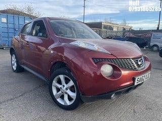 Location: Hull - 2012 NISSAN JUKE ACENTA 5 Door Hatchback REG: SA62XJC, Keys: No, MOT Expiry date: 22/01/2025, 1598 Petrol, 5 Speed Manual Petrol, Former Keepers: 5