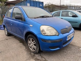 Location: Hull - 2004 TOYOTA YARIS T3 D-4D 5 Door Hatchback REG: RY53SYW, Keys: No, MOT Expiry date: 01/03/2025, 1363 Diesel, 5 Speed Manual Diesel, Former Keepers: 6