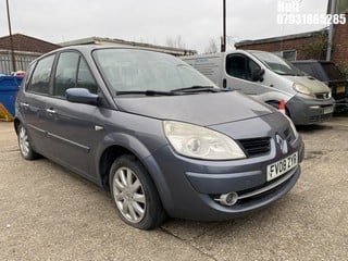 Location: Hull - 2008 RENAULT SCENIC DYN DCI 106 MPV REG: FV08ZYR, Keys: No, MOT Expiry date: 21/10/2023, 1461cc DIESEL, 6 SPEED MANUAL DIESEL, Former Keepers: 3