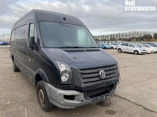 Location: Hull - 2012 VOLKSWAGEN CRAFTER CR35 TDI 143 LWB Panel Van REG: GJ62DZG, Keys: No, MOT Expiry date: 07/11/2023, 1968 Diesel, 6 Speed Manual Diesel, Former Keepers: 5