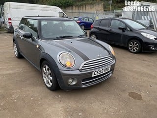 Location: Leeds - 2009 MINI COOPER D GRAPHITE 3 Door Hatchback REG: CE59HNZ, Keys: No, MOT Expiry date: 08-01-2025, 1560 Diesel, 6 Speed Manual Diesel, Former Keepers: 4