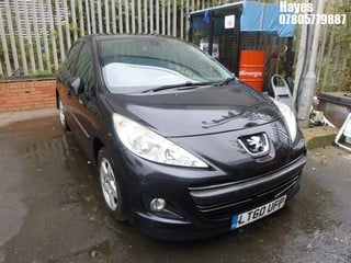 Location:  Hayes - 2010 PEUGEOT 207 SPORT 5 Door Hatchback REG: LT60UFP, Keys: No, MOT Expiry date: 18/02/2025, 1397 Petrol, 5 Speed Manual Petrol, Former Keepers: 6