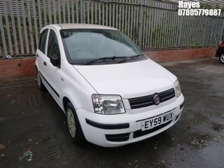 Location:  Hayes - 2009 FIAT PANDA DYNAMIC ECO 5 Door Hatchback REG: EY59WUX, Keys: No, MOT Expiry date: 26/11/2023, 1242 Petrol, 5 Speed Manual Petrol, Former Keepers: 2