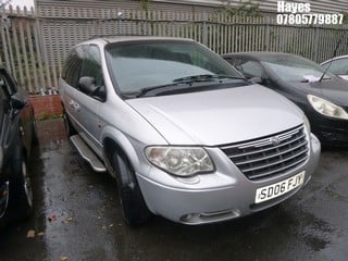 Location:  Hayes - 2006 CHRYSLER GRAND VOYAGER LIMITED AUT MPV REG: SD06FJY, Keys: No, MOT Expiry date: 30/10/2024, 3301 Petrol, 4 Speed Auto Petrol, Former Keepers: 8