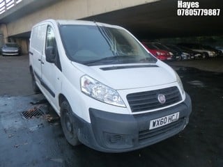 Location:  Hayes - 2010 FIAT SCUDO COMF 90 M-JET SWB Panel Van REG: WX60HCJ, Keys: No, MOT Expiry date: 21/06/2025, 1560 Diesel, 5 Speed Manual Diesel, Former Keepers: 9