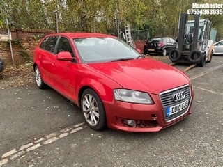 Location: Manchester - 2010 AUDI  A3 SPORT TDI 	 5 Door Hatchback 	 REG: DU10GJE, 1595cc Diesel , 5 Speed Manual Diesel 	, Former Keepers: 5, Keys: No, MOT Expiry date: 10/08/2023