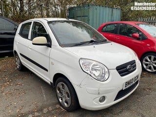 Location: Manchester - 2010 KIA PICANTO DOMINO 5 Door Hatchback REG: BN60OGM, 1086 Petrol, 5 Speed Manual Petrol, Former Keepers: 3, Keys: No, MOT Expiry date: 21/01/2025