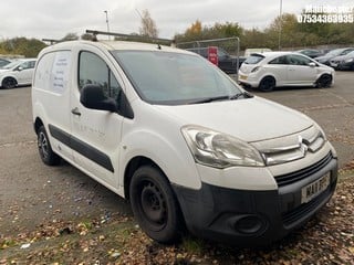 Location: Manchester - 2011 CITROEN BERLINGO 850 EN-PRISE HDI Panel Van REG: MA11BPF, 1560 Diesel, 5 Speed Manual Diesel, Former Keepers: 3, Keys: No, MOT Expiry date: 21/12/2024