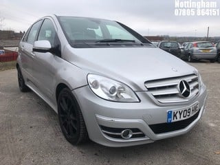 Location: Nottingham - 2009 MERCEDES-BENZ B200 SPORT CDI AUTO MPV REG: KY09HWE, 1991cc DIESEL, VARIABLE 1 SPEED AUTO DIESEL, Former Keepers: 5, Keys: Yes, MOT Expiry date: 14/10/2024