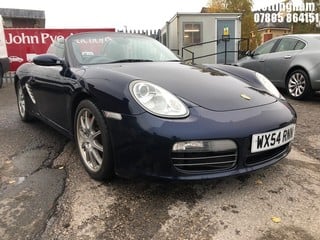 Location: Nottingham - 2005 PORSCHE BOXSTER S  CONVERTIBLE REG: WX54RNN, 3179cc PETROL, 6 SPEED MANUAL PETROL , Former Keepers: 4, Keys: Yes, MOT Expiry date: 09/07/2025