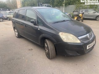 Location: North Woolwich - 2014 VAUXHALL ZAFIRA EXCLUSIV MPV REG: MA14UGU, Keys: No, MOT Expiry date: 14/01/2025, 1598 Petrol, 5 Speed Manual Petrol, Former Keepers: 5