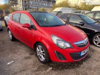 Location: North Woolwich - 2013 VAUXHALL CORSA SXI AC 5 Door Hatchback REG: FN13DUV, Keys: No, MOT Expiry date: 08/05/2023, 1398 Petrol, 5 Speed Manual Petrol, Former Keepers: 5