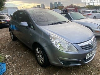 Location: North Woolwich - 2009 VAUXHALL CORSA ACTIVE 3 Door Hatchback REG: LM59PXK, Keys: No, MOT Expiry date: 20/02/2025, 1229 Petrol, 5 Speed Manual Petrol, Former Keepers: 5