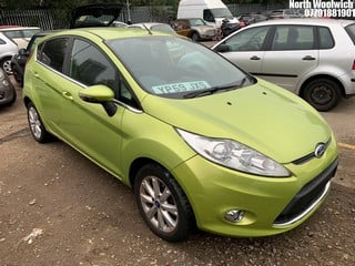 Location: North Woolwich - 2009 FORD FIESTA ZETEC 5 Door Hatchback REG: YP59JXS, Keys: No, MOT Expiry date: 22/07/2025, 1242 Petrol, 5 Speed Manual Petrol, Former Keepers: 4