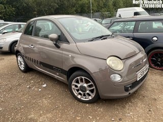 Location: North Woolwich - 2008 FIAT 500 SPORT M-JET RHD 3 Door Hatchback REG: LS08HNM, Keys: No, MOT Expiry date: 17/07/2024, 1248 Diesel, 5 Speed Manual Diesel, Former Keepers: 9