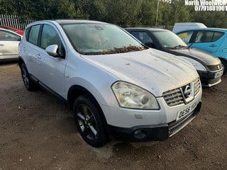 Location: North Woolwich - 2007 NISSAN QASHQAI TEKNA 4WD 3 Door Hatchback REG: DE56YGR, Keys: No, MOT Expiry date: 20/12/2024, 1997 Petrol, 6 Speed Manual Petrol, Former Keepers: 9