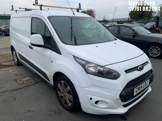 Location: BELVEDERE - 2014 FORD TRANSIT CONNECT 240 	 PANEL VAN REG: GM14LBJ, 1560cc DIESEL, 5 SPEED MANUAL DIESEL, Former Keepers: 3, Keys: No, MOT: Expiry date31/10/2024